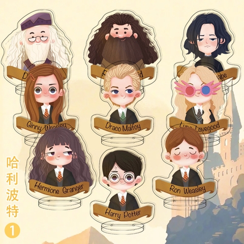 Set 9 standee Harry potter mẫu 1