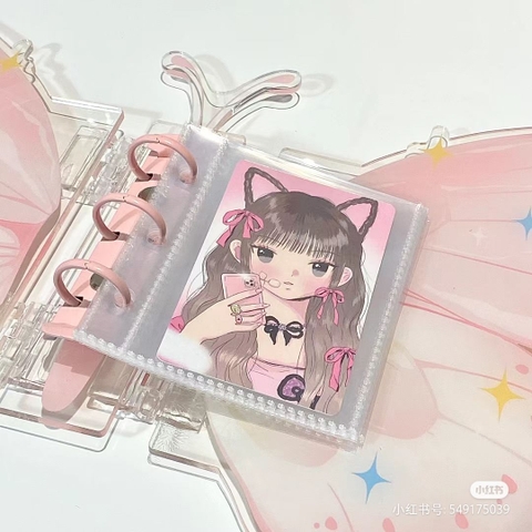 Tập sheeet đựng bo góc cỡ 10*8,5cm