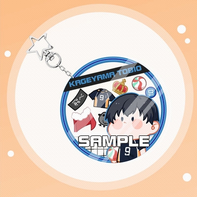 Móc khóa Haikyuu Mẫu 5 - HÀNG ARTIST