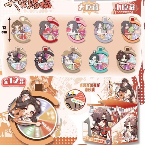 Móc xoay tròn Thiên quan tứ phúc ngẫu nhiên