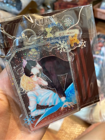 Móc khóa Nhân ngư rơi xuống chính hãng Mẫu 3