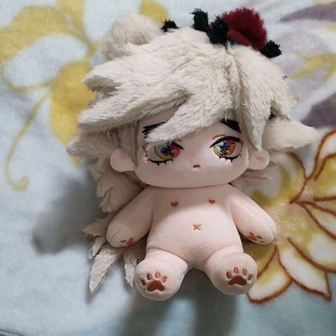 Boneless Doma (búp bê khỏa thân + tai không thể tháo rời)