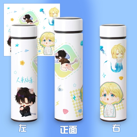 Bình giữ nhiệt Nhân ngư rơi xuống Mẫu 4