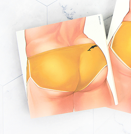 Giấy nhớ BL quần cá heo mẫu 1