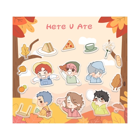 Sticker Here you are Mẫu 4 - HÀNG CHÍNH HÃNG