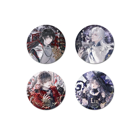 Bộ huy hiệu Ta phong thần trong trò chơi kinh dị chính hãng Mẫu 6