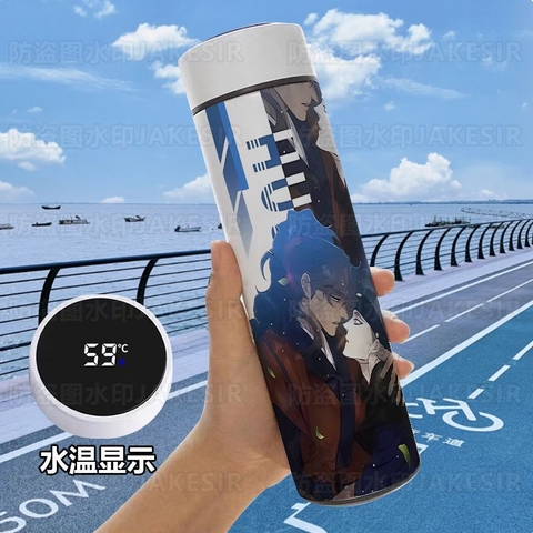 Bình giữ nhiệt Hổ ái tử đằng có thể đo nhiệt độ Mẫu 1