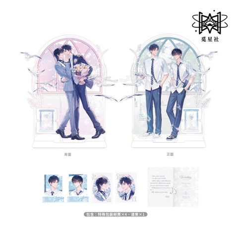 Standee Tan học đợi tôi chính hãng Mẫu 5