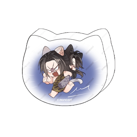 Khung Arcylic Husky và sư tôn mèo trắng chính hãng Mẫu 2