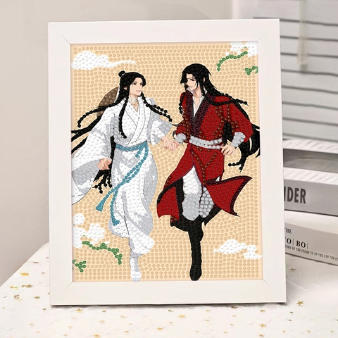 Tranh đính đá Thiên quan tứ phúc Mẫu 2