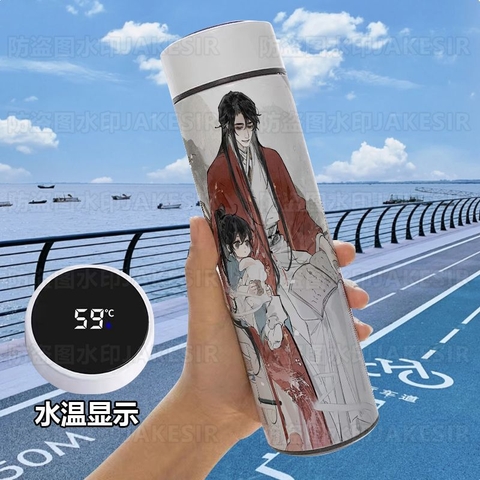 Bình giữ nhiệt Phán quan có thể đo nhiệt độ Mẫu 1