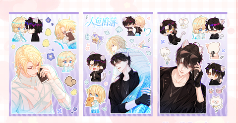 Hộp phụ kiện Nhân ngư rơi xuống chĩnh hãng Mẫu 3