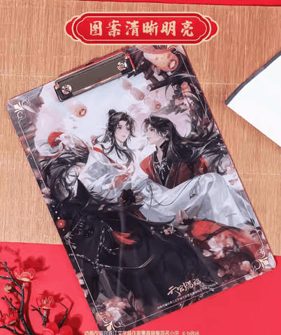 Kẹp tài liệu mica Thiên quan tứ phúc chính hãng mẫu 3