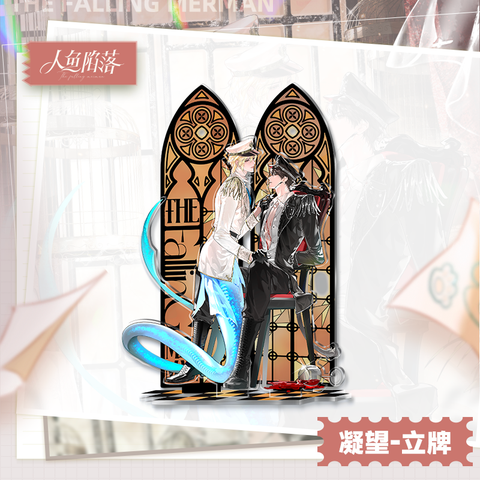 Standee Nhân ngư rơi xuống chính hãng Mẫu 27