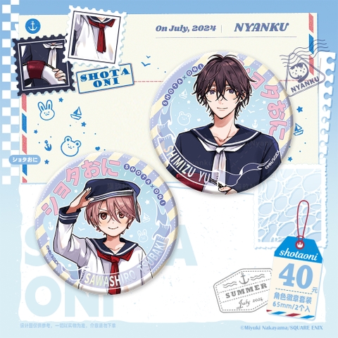 Huy hiệu Shota Oni chính hãng Mẫu 7