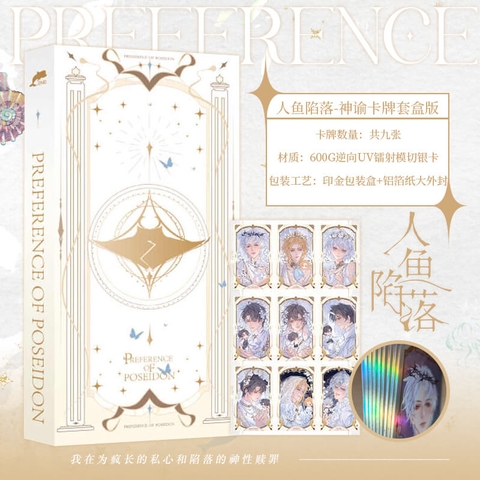 Hộp thẻ Nhân ngư rơi xuống chính hãng mẫu 2