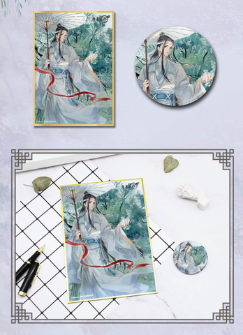 Shikishi Ma đạo tổ sư tặng 1 huy hiệu - mẫu 2 - HÃNG CHÍNH HÃNG