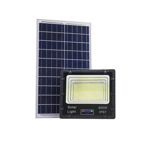 Đèn Led Pha Năng Lượng Mặt Trời 400W Có Báo Pin - SOLAR LIGHT 400W