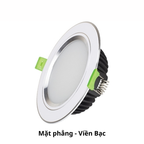 Đèn Led Âm Trần Downlight KINGLED Diamond Viền Màu