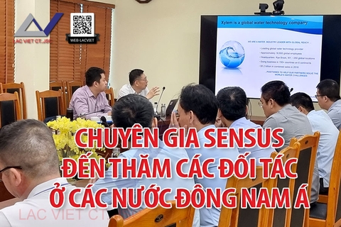 Chuyên gia Sensus đến thăm Công ty NSHN