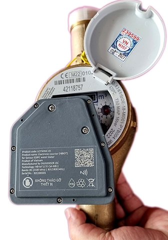 Đồng hồ nước Sensus 420PC kết nối thiết bị NB-IoT