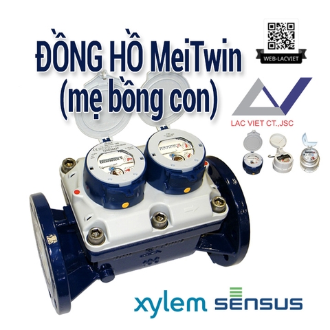 Đồng hồ Mẹ bồng con Sensus MeiTwin