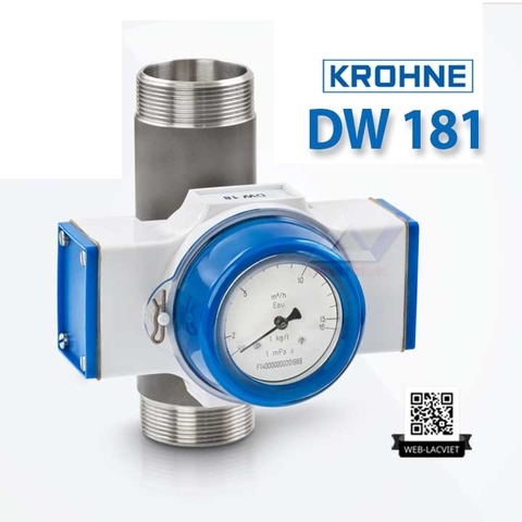 Thiết bị đo lưu lượng dạng cơ học DW 181 cho nước sạch | Krohne