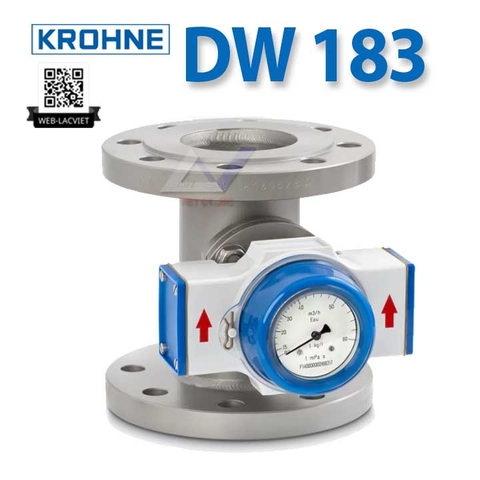 Thiết bị đo lưu lượng dạng cơ học DW 183 cho nước sạch | Krohne