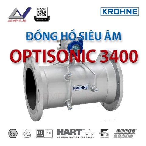 OPTISONIC 3400 Đồng hồ siêu âm cho các ứng dụng xử lý chất lỏng