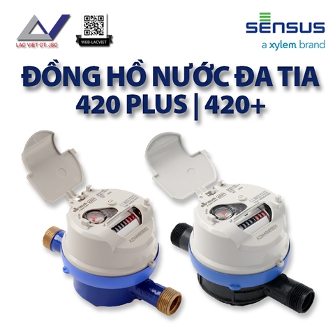 Đồng hồ nước Sensus 420 Plus/420+ cấp C, DN15 và DN20