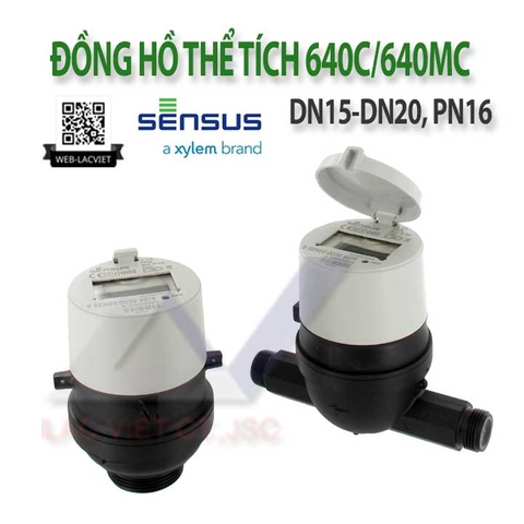 Đồng hồ Sensus dạng thể tích 640C / 640MC