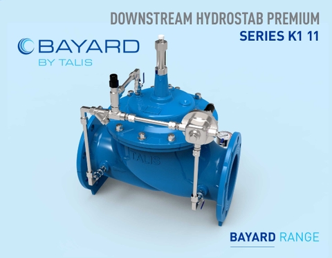 Van giảm áp PRV BAYARD K111 Hydrostab thân thẳng (Full port)