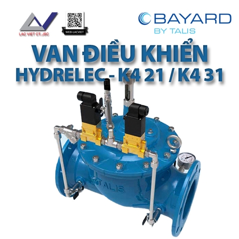 Van điều khiển BAYARD HYDRELEC, Series K4 21 hoặc K4 31