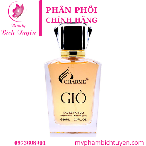 Nước Hoa Nam Charme Giò 80ml