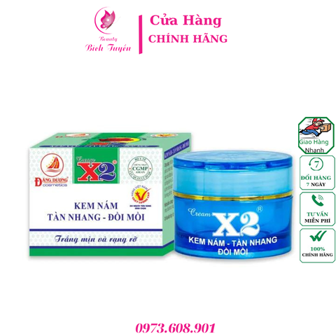 KEM NÁM – TÀN NHANG – ĐỒI MỒI  CREAM X2 8g