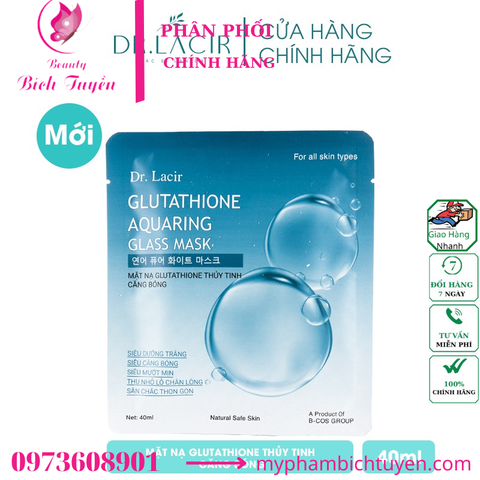 MẶT NẠ DR.ACIR GLUTATHIONE THỦY TINH CĂNG BÓNG