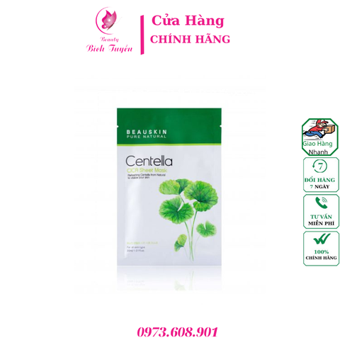 Mặt nạ tái tạo phục hồi Beauskin Centella Cica