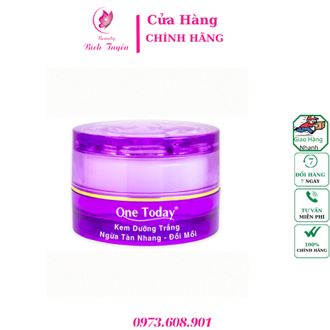 KEM DƯỠNG TRẮNG NGỪA TÀN NHANG – ĐỒI MỒI CAO CẤP ONE TODAY (VIP) 15g