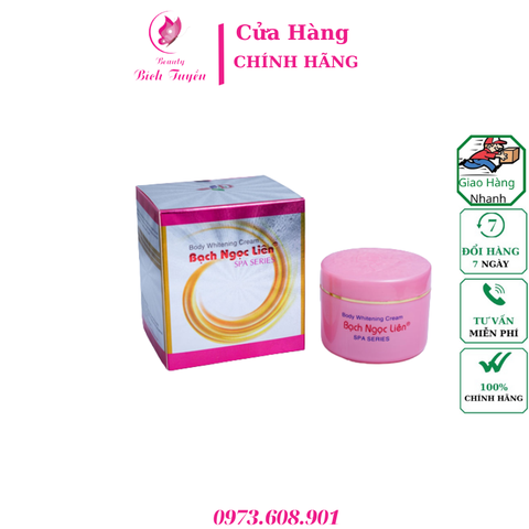 Kem dưỡng trắng da toàn thân Bạch Ngọc Liên – 80gr – Spa Series