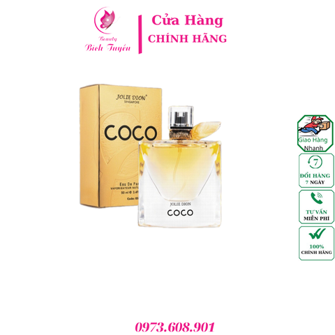 Nước hoa nữ COCO Premium Jolie Dion 50ml