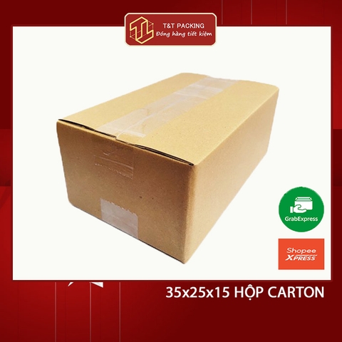 35x25x15 20 cái Hộp carton ship COD