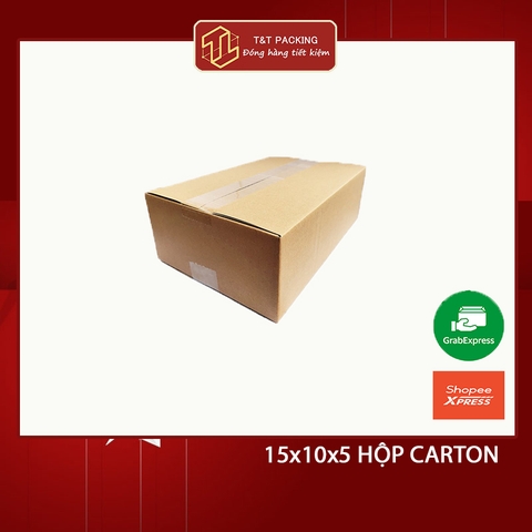 15x10x5 40 cái Hộp carton ship COD