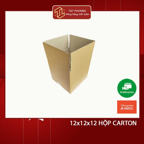 12x12x12 50 cái Hộp carton ship COD