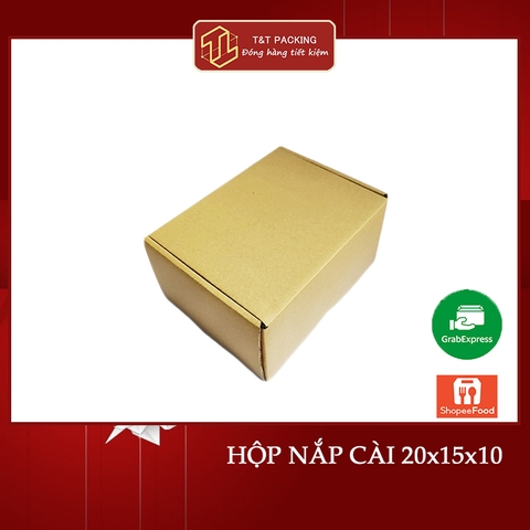 20x15x10 50 cái Hộp Carton Nắp Cài