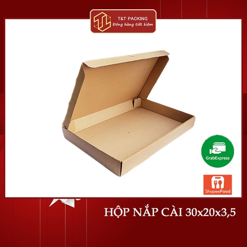 30x20x3,5 50 cái Hộp Carton Nắp Cài