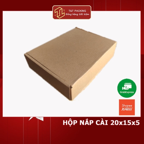 20x15x5 50 cái Hộp Carton Nắp Cài