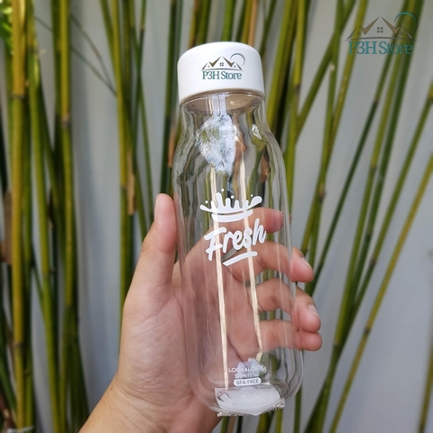 Bình nước nhựa Lock&Lock Milky dung tích 500ml BPA Free HAP654