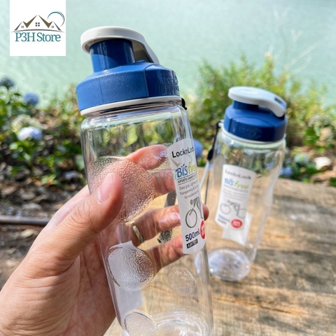 Bình nước nhựa Tritan Lock&Lock Handy Bottle bình nước thể thao 500ml ABF721 và 700ml ABF722 P3H Store