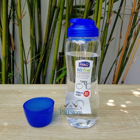 Bình nước cho bé đi học Lock&Lock có nắp làm ly uống  nước ABF708 ABF710 ABF712