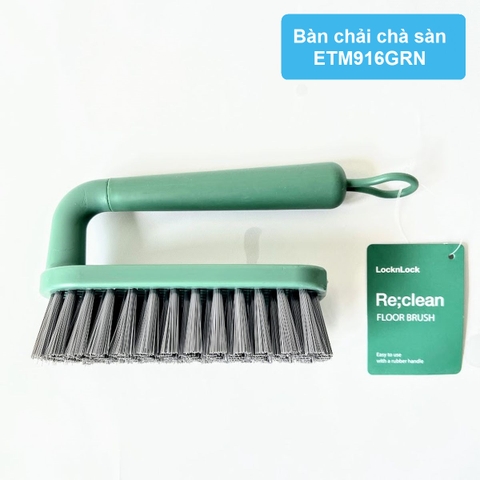 Dụng cụ vệ sinh đa năng LocknLock bàn chải chà sàn , cọ chà rửa nhà tắm toilet , cây gạt nước - màu xanh lá ETM916GRN ETM917GRN ETM918GRN ETM919GRN